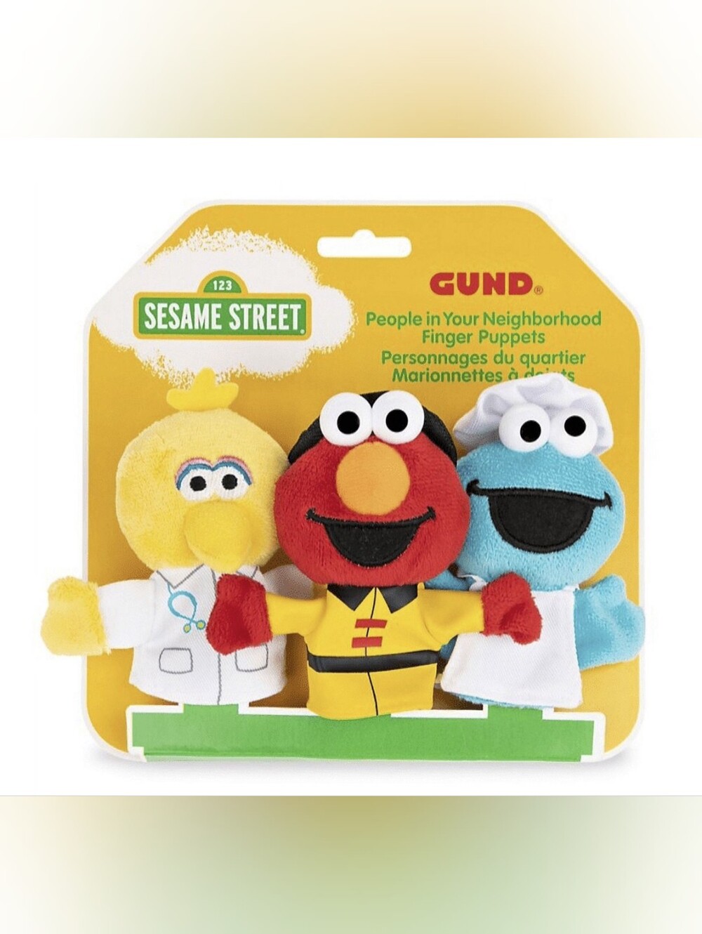 Sesame Street Plush Finger Puppets